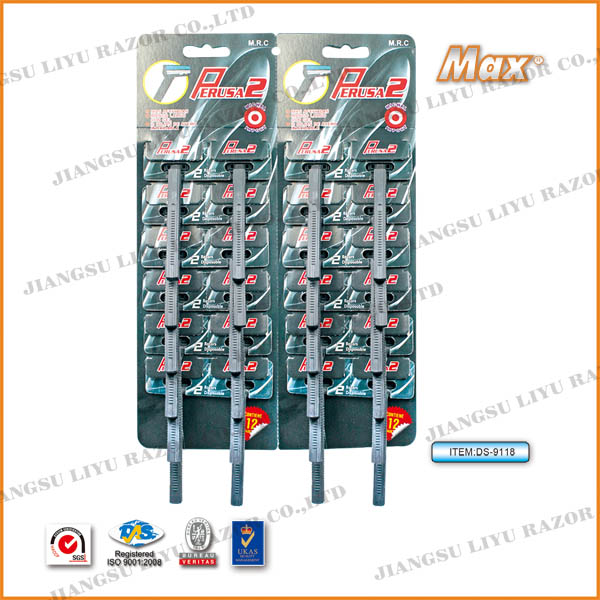 Two-layer shaver disposable Hand shaver Hotel bathroom personal care daily supplies