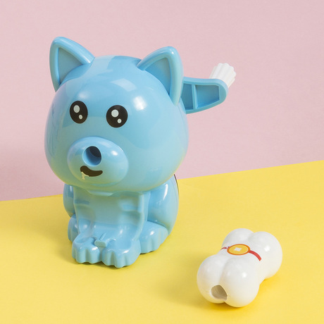 Dongyang Stationery Dy-8414 Bone Single-hole Pencil Sharpener Cartoon Dog Automatic Feeding Pen Sharpening machine