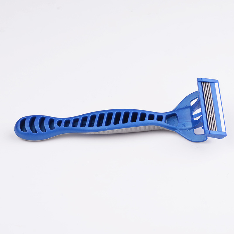 Max Factory in Stock Five-Layer Swedish Stainless Steel Disposable Shaver Men&#039;s Old-Fashioned Razor Manual Shaver