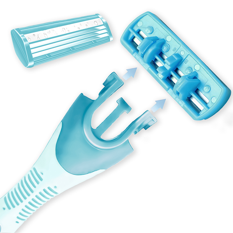 Alshabab Brand Knife Holder Pogonotomy Knives Shaver Pieces Shaving Manual Pogonotomy Disposable Spot Three-Layer