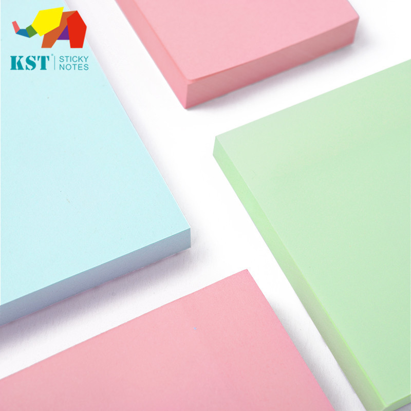 Kaster Office Stationery Crayon Color Note Paper Color Message Sticker Post-It Notes Factory Wholesale