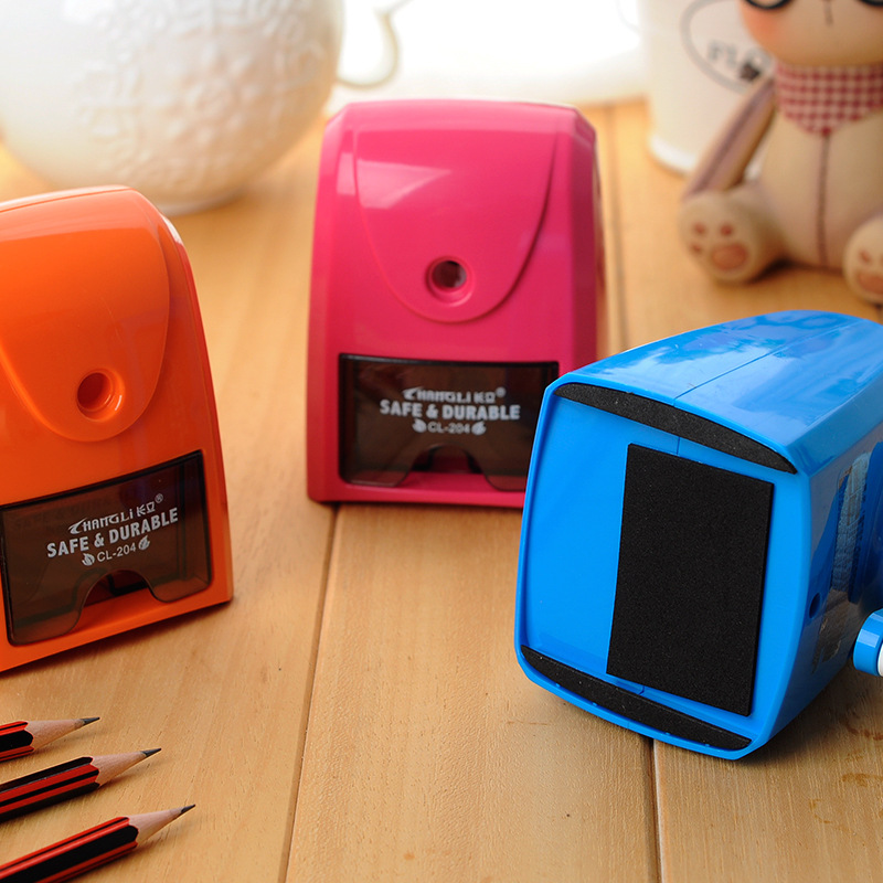 Korean cartoon creative hand rotation pencil sharpener students stationery into the pen manufacturers direct Korean cartoon creative hand rotation pencil sharpener students stationery into the pen manufacturers direct