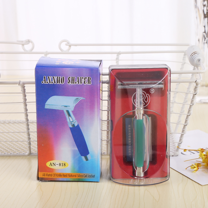 Wholesale for manual shaver plastic box decoration wool knife facial cleaning.