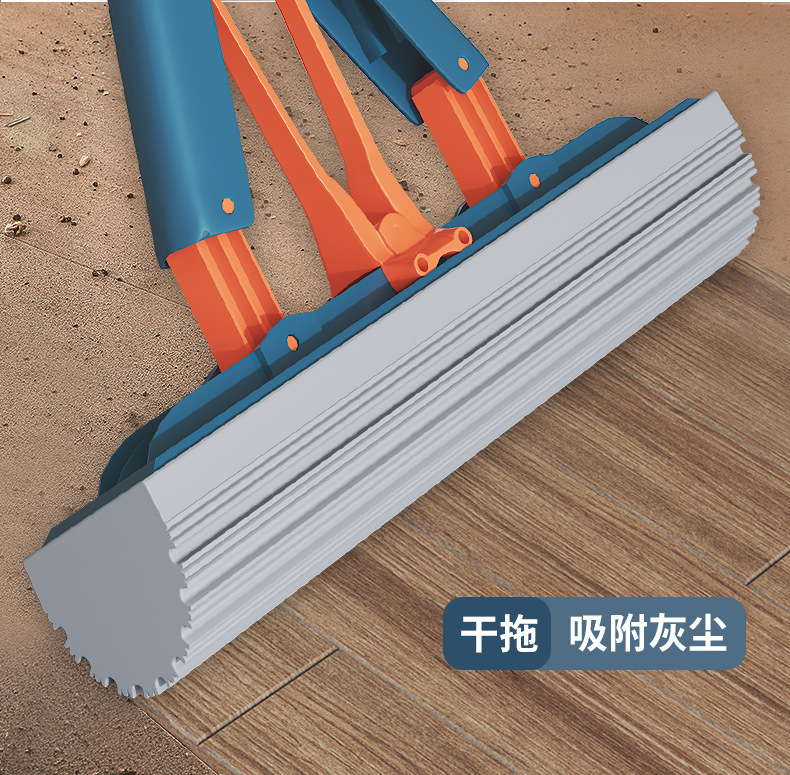 Sponge Mop Head Squeeze Water Hand-Free Mop Collodion Cotton Household Absorbent One Mop Mop Lazy Large Size Clean Sponge Mop Head Squeeze Water Hand-Free Mop Collodion Cotton Household Absorbent One Mop Mop Lazy Large Size Clean