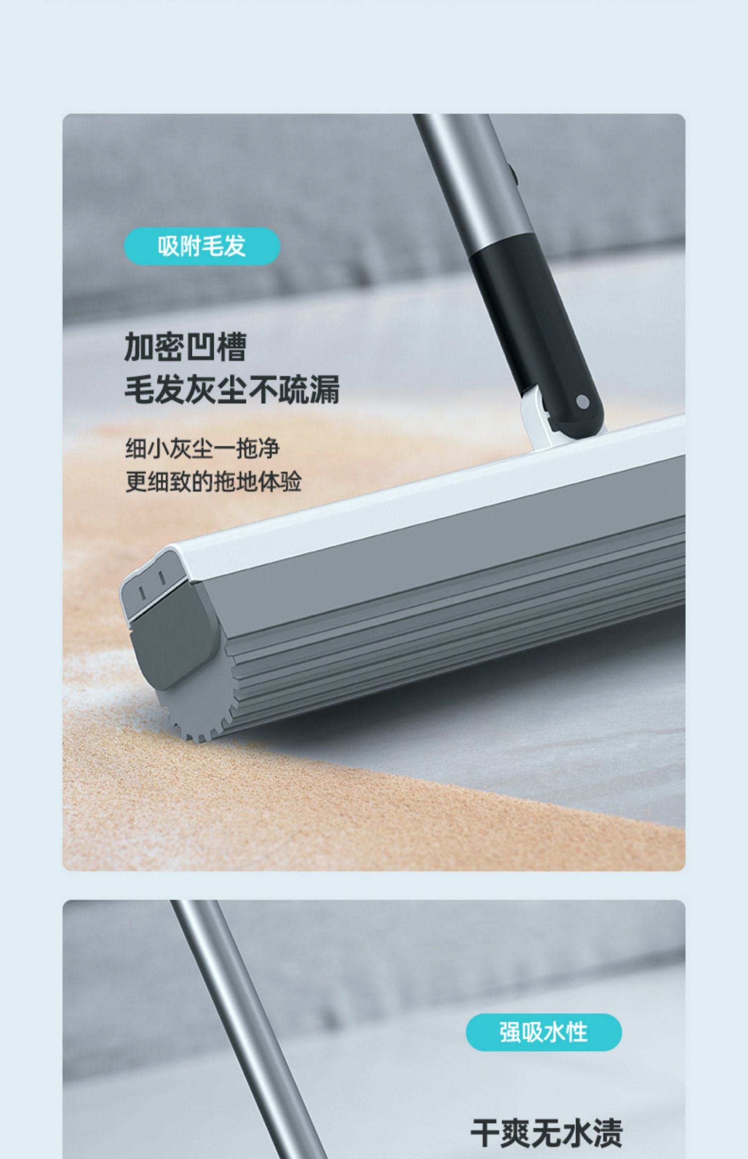 Longao Household Sponge Mop, Hand-Free, Lazy, Squeezing Water Mop, a Mop, Cotton Head, Absorbent, Gadgets Clean Large Size Longao Household Sponge Mop, Hand-Free, Lazy, Squeezing Water Mop, a Mop, Cotton Head, Absorbent, Gadgets Clean Large Size