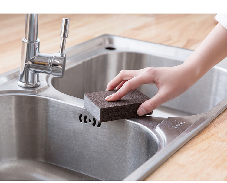 Sponge scrub pan rub emery magic wipe clean decontamination kitchen remove rust decontamination brush wash pan Sponge wipe Sponge scrub pan rub emery magic wipe clean decontamination kitchen remove rust decontamination brush wash pan Sponge wipe