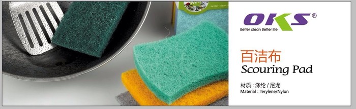 100 clean cloth, sponge cloth serving piece of scouring pads OKS 100 clean cloth, sponge cloth serving piece of scouring pads OKS