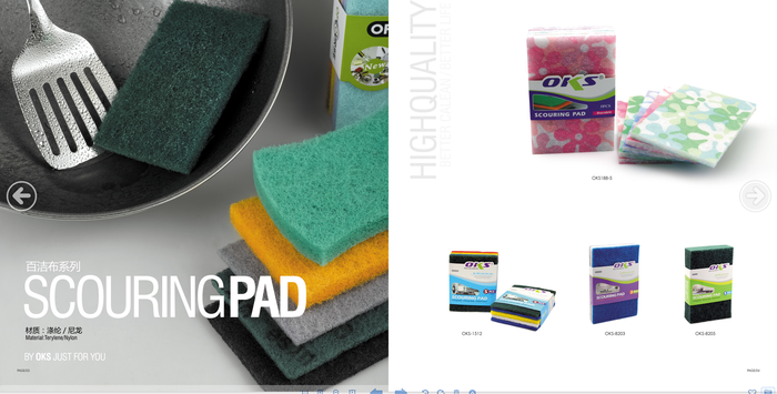 100 clean cloth, sponge cloth serving piece of scouring pads OKS 100 clean cloth, sponge cloth serving piece of scouring pads OKS