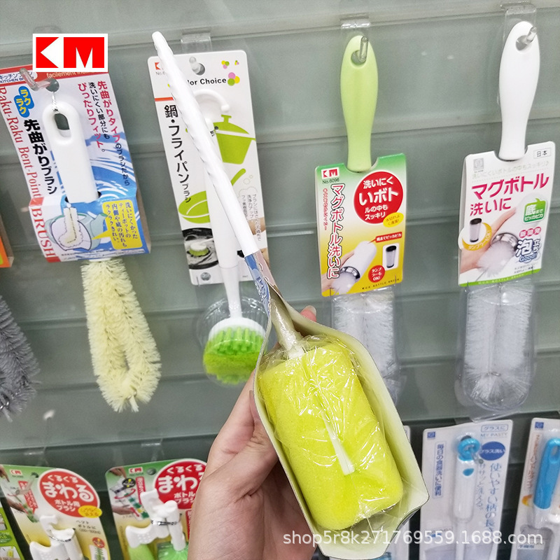 NSH 6007 cup brush household long - handled sponge bottle brush to clean glass tea stains to wash cup an artifact