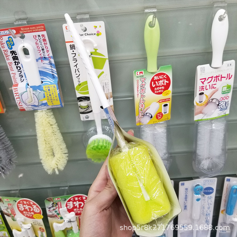 NSH 6007 cup brush household long - handled sponge bottle brush to clean glass tea stains to wash cup an artifact NSH 6007 cup brush household long - handled sponge bottle brush to clean glass tea stains to wash cup an artifact