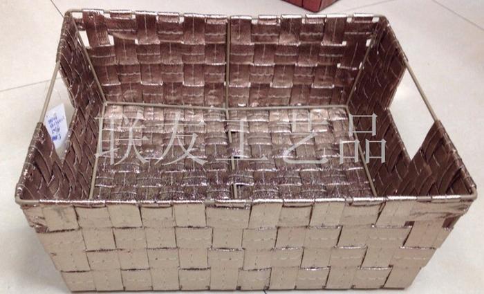 Hand-woven debris basket designed for copper, Taobao debris storage baskets of bright woven baskets Hand-woven debris basket designed for copper, Taobao debris storage baskets of bright woven baskets