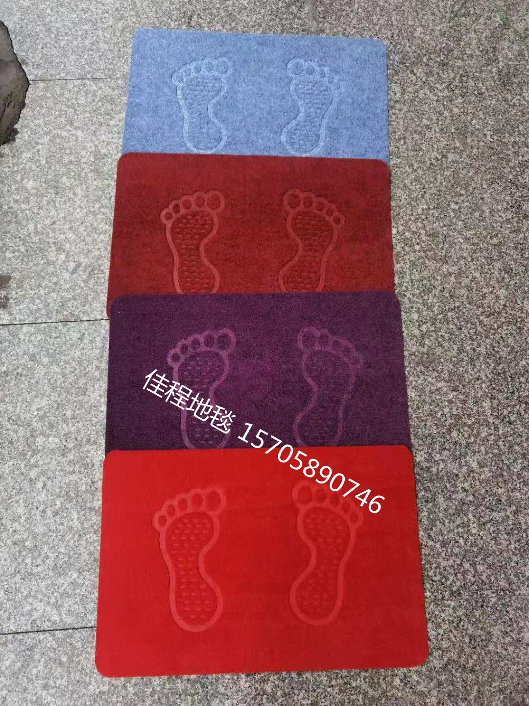 Brushed Foot Mat Absorbent Non-Slip Foot Mat Double Foot Mat Plain Mat Doormat Carpet Polyester Carpet Foreign Trade Brushed Foot Mat Absorbent Non-Slip Foot Mat Double Foot Mat Plain Mat Doormat Carpet Polyester Carpet Foreign Trade
