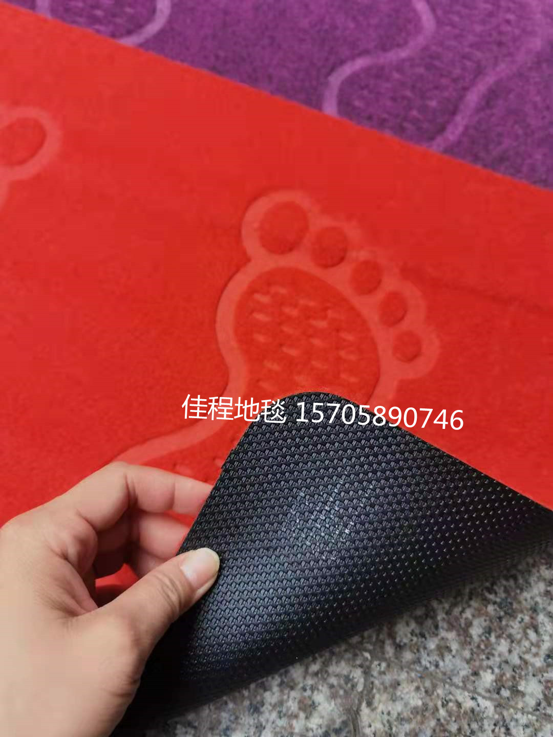 Brushed Foot Mat Absorbent Non-Slip Foot Mat Double Foot Mat Plain Mat Doormat Carpet Polyester Carpet Foreign Trade Brushed Foot Mat Absorbent Non-Slip Foot Mat Double Foot Mat Plain Mat Doormat Carpet Polyester Carpet Foreign Trade