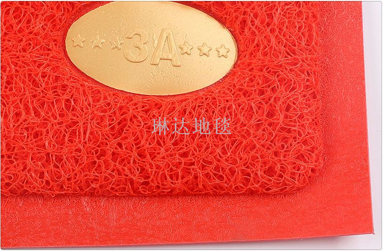 3A Custom LOGO for entering and leaving ping an silk ring welcome carpet tasteless silk ring non-slip PVC floor mat 3A Custom LOGO for entering and leaving ping an silk ring welcome carpet tasteless silk ring non-slip PVC floor mat