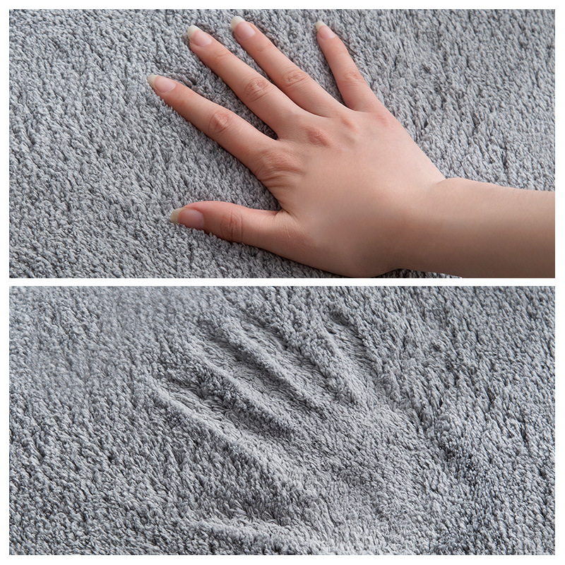 Factory Direct Sales Home New Microfiber Super Soft Bathroom Mat Absorbent Floor Mat Simple Door Kitchen Carpet Customizable