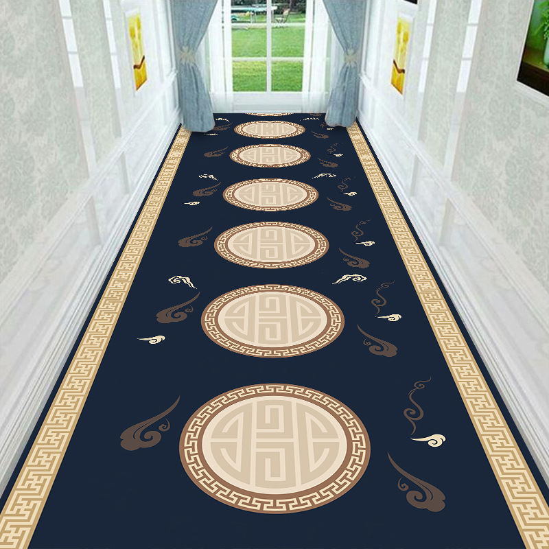 3D Cutting Floor Mat Doorway Entrance Corridor Aisle Corridor Stairs Strip Home Carpet Hotel Corridor Mat
