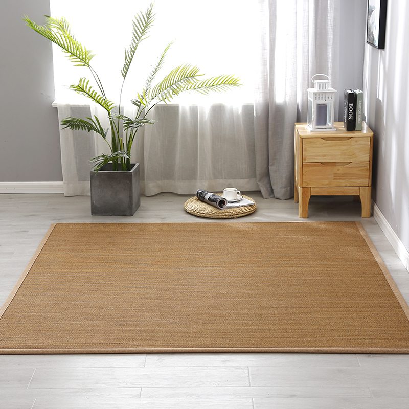 Customized Bamboo Mat Floor Mat Bedroom Tatami Mat Window Cushion Modern Chinese Hotel Homestay Bamboo Mat Carpet