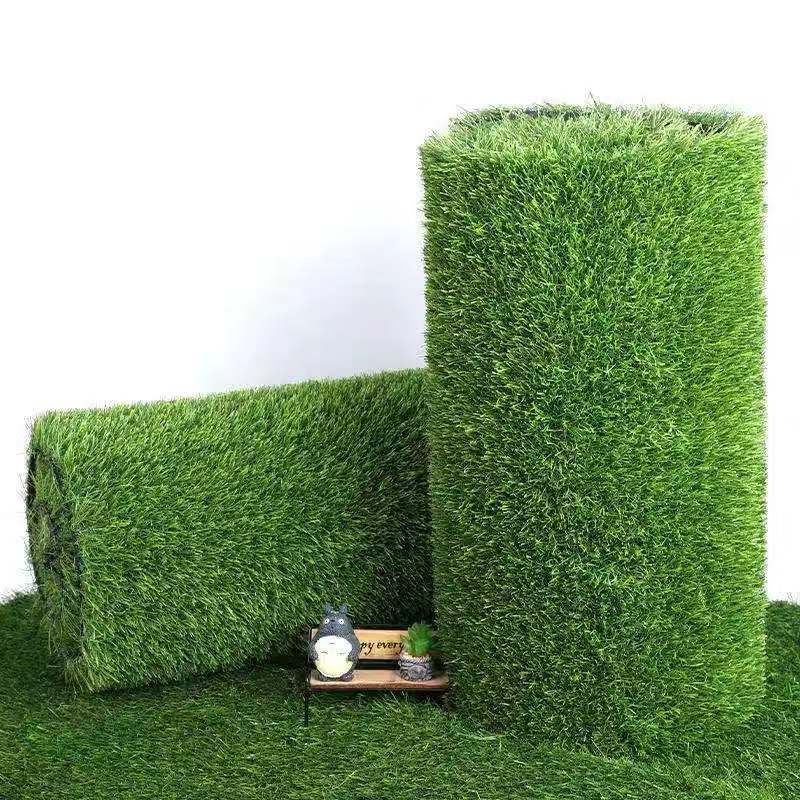 Jietai Carpet Emulational Lawn Floor Mat Artificial Green Turf Mat Football Field Outdoor Green Plant Decoration Plastic Carpeting