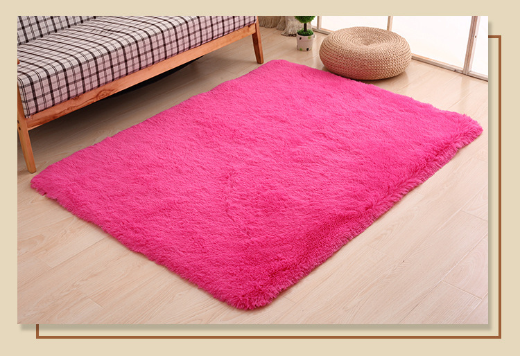 Simple Modern Long Wool Living Room Carpet Silk Wool Carpet 4.5cm Bedroom Bedside Tatami Carpet Simple Modern Long Wool Living Room Carpet Silk Wool Carpet 4.5cm Bedroom Bedside Tatami Carpet