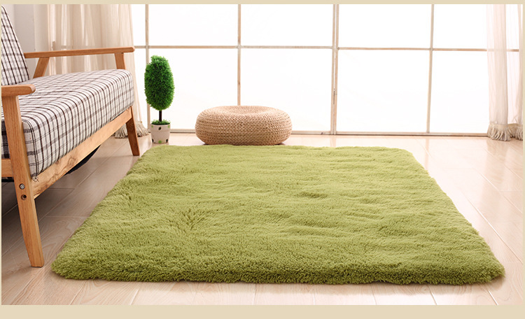 Simple Modern Long Wool Living Room Carpet Silk Wool Carpet 4.5cm Bedroom Bedside Tatami Carpet Simple Modern Long Wool Living Room Carpet Silk Wool Carpet 4.5cm Bedroom Bedside Tatami Carpet