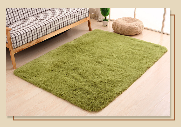 Simple Modern Long Wool Living Room Carpet Silk Wool Carpet 4.5cm Bedroom Bedside Tatami Carpet Simple Modern Long Wool Living Room Carpet Silk Wool Carpet 4.5cm Bedroom Bedside Tatami Carpet