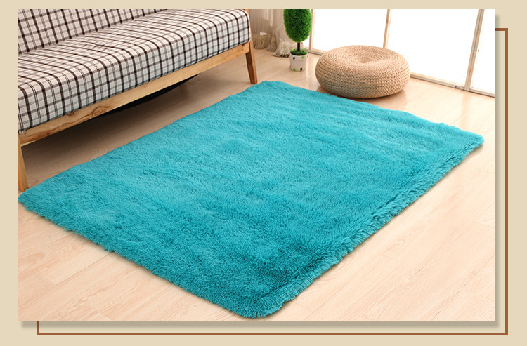 Simple Modern Long Wool Living Room Carpet Silk Wool Carpet 4.5cm Bedroom Bedside Tatami Carpet Simple Modern Long Wool Living Room Carpet Silk Wool Carpet 4.5cm Bedroom Bedside Tatami Carpet