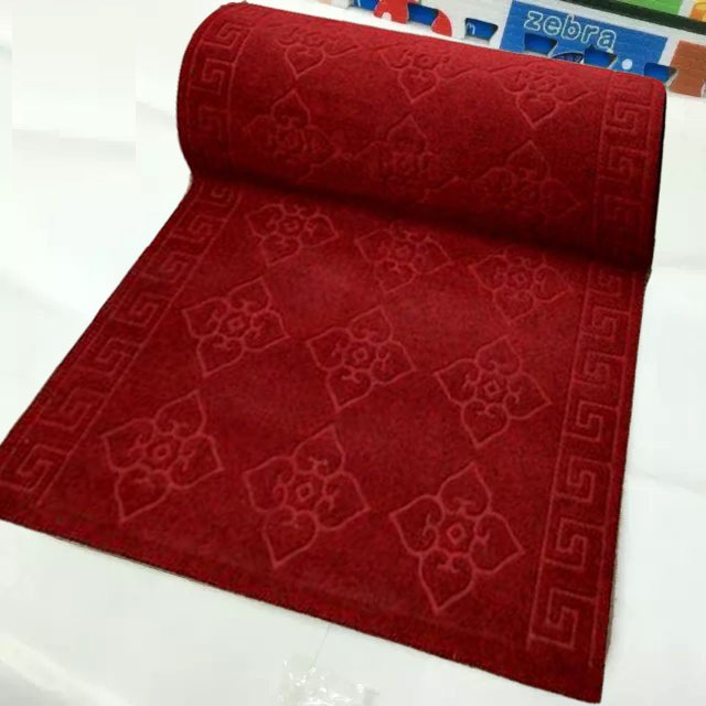 Kita custom embossed four - leaf grass carpet non - slip and waterproof floor mat hotel corridor blanket porch mat feel foot pad Kita custom embossed four - leaf grass carpet non - slip and waterproof floor mat hotel corridor blanket porch mat feel foot pad
