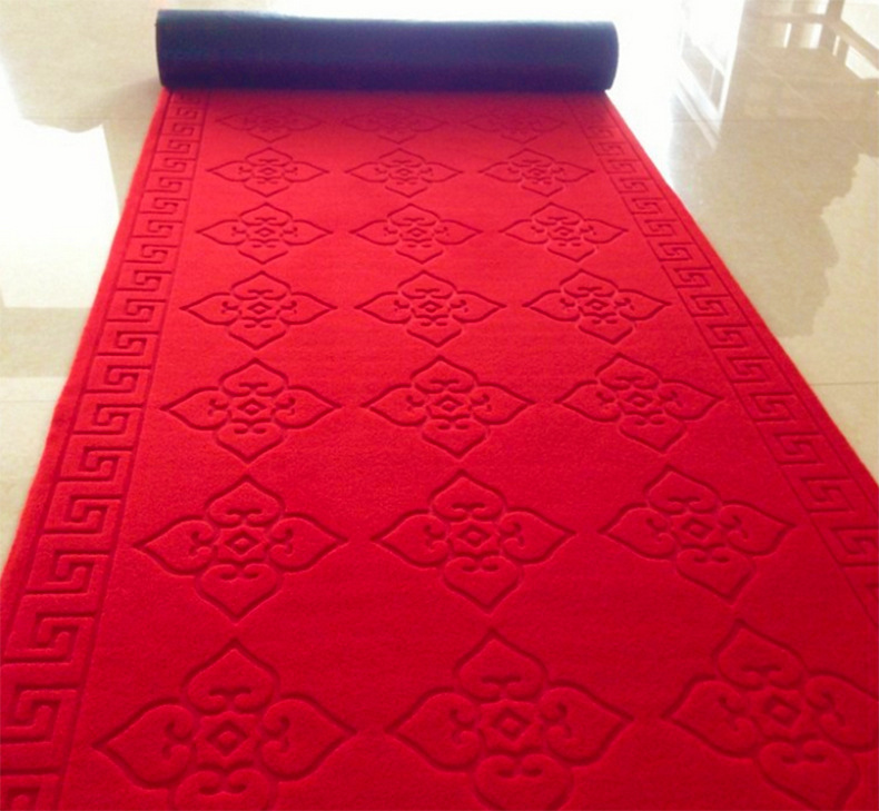 Kita custom embossed four - leaf grass carpet non - slip and waterproof floor mat hotel corridor blanket porch mat feel foot pad Kita custom embossed four - leaf grass carpet non - slip and waterproof floor mat hotel corridor blanket porch mat feel foot pad