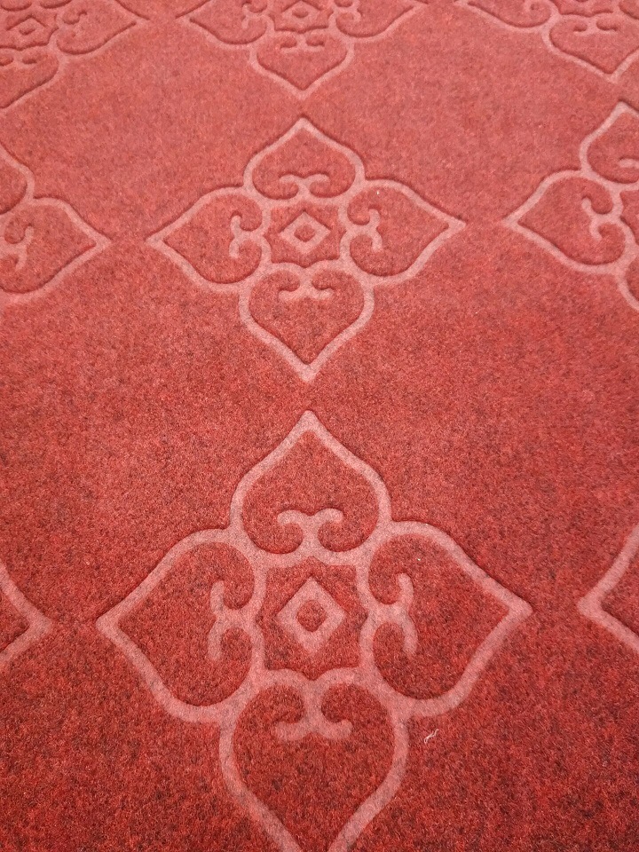 Kita custom embossed four - leaf grass carpet non - slip and waterproof floor mat hotel corridor blanket porch mat feel foot pad Kita custom embossed four - leaf grass carpet non - slip and waterproof floor mat hotel corridor blanket porch mat feel foot pad
