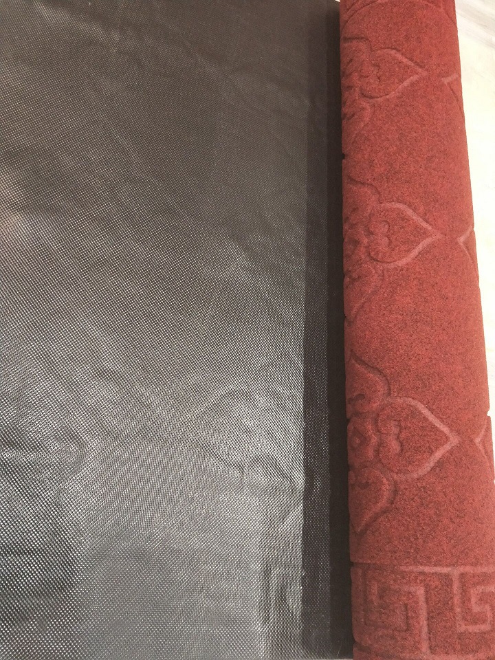 Kita custom embossed four - leaf grass carpet non - slip and waterproof floor mat hotel corridor blanket porch mat feel foot pad Kita custom embossed four - leaf grass carpet non - slip and waterproof floor mat hotel corridor blanket porch mat feel foot pad