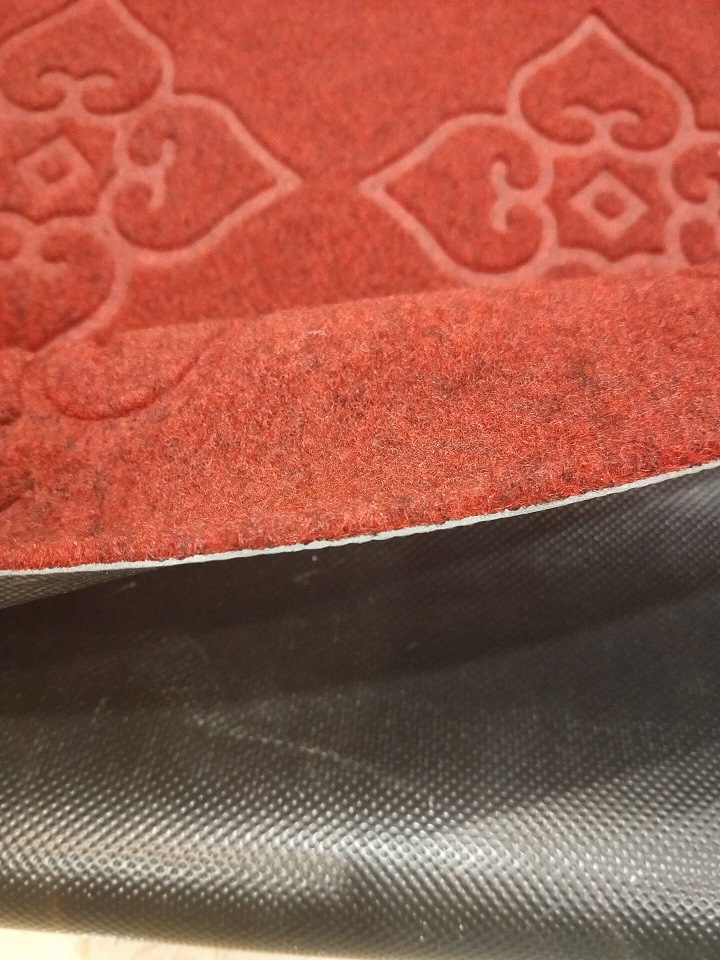Kita custom embossed four - leaf grass carpet non - slip and waterproof floor mat hotel corridor blanket porch mat feel foot pad Kita custom embossed four - leaf grass carpet non - slip and waterproof floor mat hotel corridor blanket porch mat feel foot pad