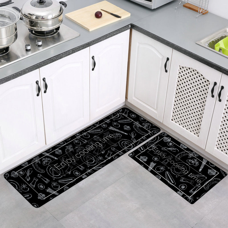 Kitchen Long Floor Mat Carpet Bathroom Absorbent Floor Mat Toilet Door Mat Floor Mat Kitchen Long Floor Mat Carpet Bathroom Absorbent Floor Mat Toilet Door Mat Floor Mat