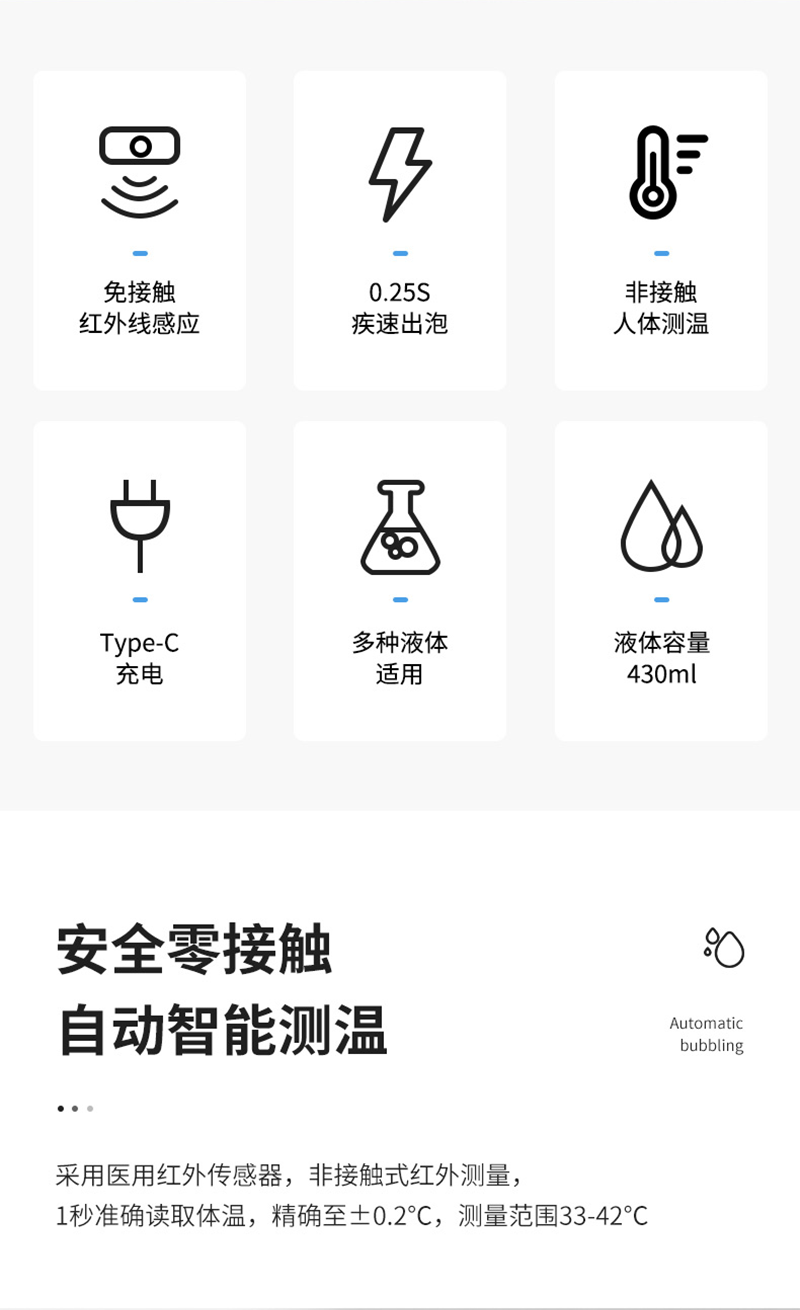 Upgraded X6 Wall-Mounted Automatic Inductive Soap Dispenser Foam Mobile Phone Soap Dispenser Hand Washing Machine