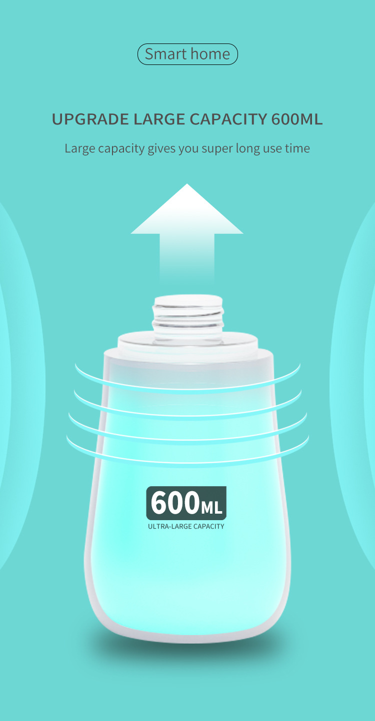 Cross-Border Factory Direct Supply Automatic Hand Washing Machine Smart Home Kitchen Hotel Soap Dispenser Desktop Inductive Soap Dispenser