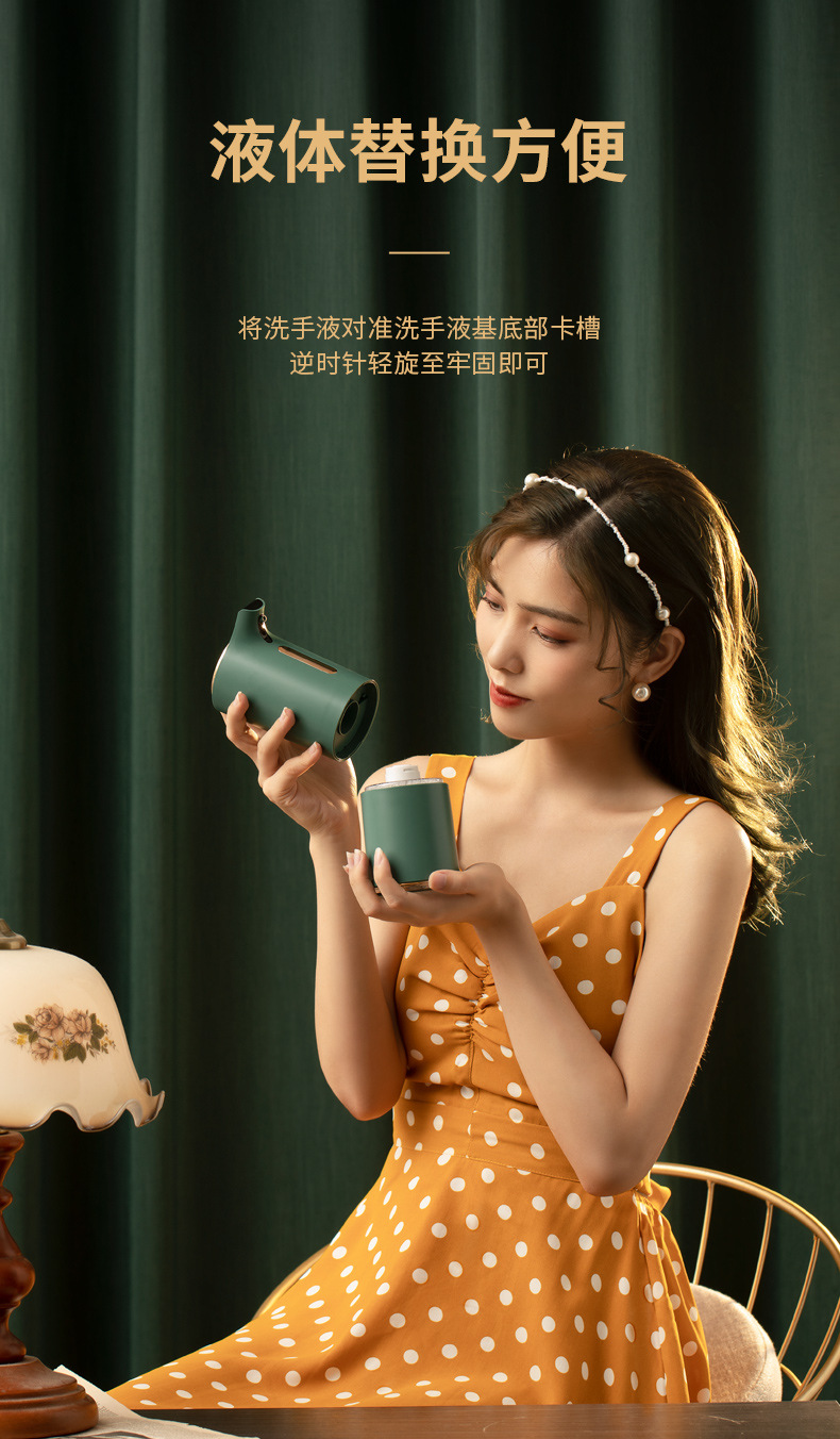 Factory Self-Developed Intelligent Foam Hand Washing Machine Contact-Free Antibacterial Automatic Inductive Soap Dispenser Household Soap Dispenser