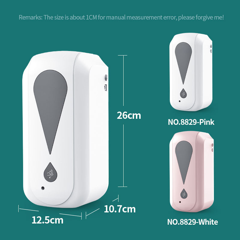 Automatic Induction Sprayer Liquid Dispenser Factory Wall-Mounted Hand Sterilizer Airport Hospital Large Capacity Soap Dispenser