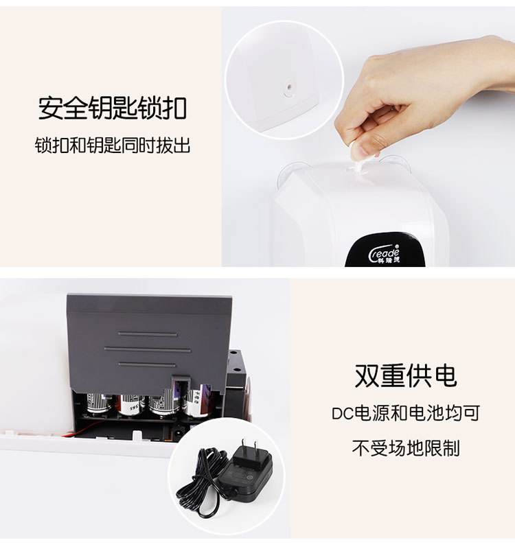 Automatic induction hand SOAP Dispenser Wall Type Agent Direct Wholesale