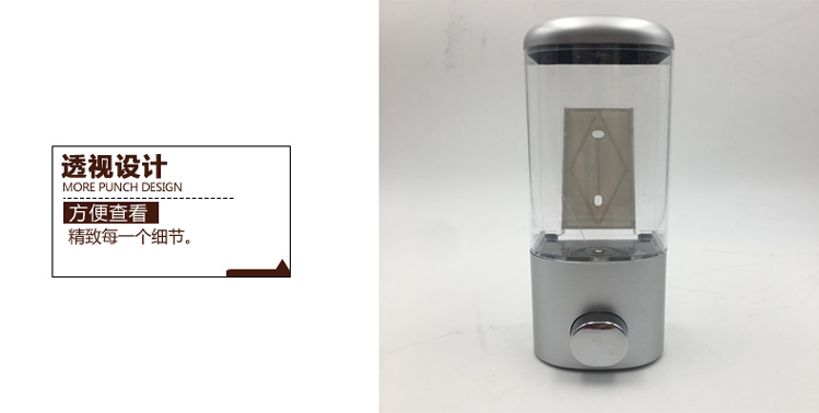 500ml large capacity soap dispenser hotelsoap dispenser hand-wall hanging soap dispenser container hand sanitizer bottle