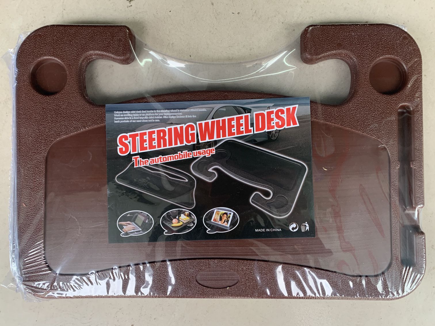 Steering Wheel Card Tray Car Computer Desk Writing Board Workbench Car Dining Plate Dining Table Storage Stand Heat Shrink Film Steering Wheel Card Tray Car Computer Desk Writing Board Workbench Car Dining Plate Dining Table Storage Stand Heat Shrink Film