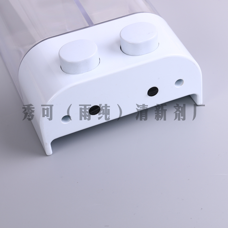 Transparent double induction design of automatic hand soap induction terms soap dispenser household wall - mounted soap dispenser