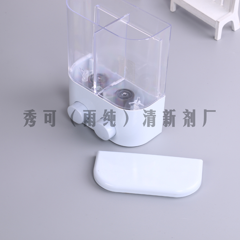 Transparent double induction design of automatic hand soap induction terms soap dispenser household wall - mounted soap dispenser