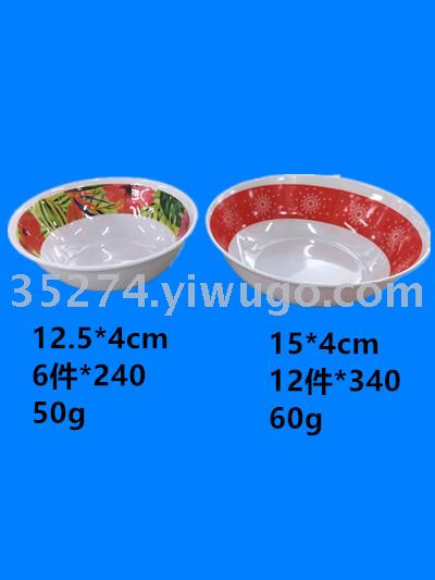 Manufacturer direct selling inventory treatment melamine bowl large spot low price treatment meinai bowl