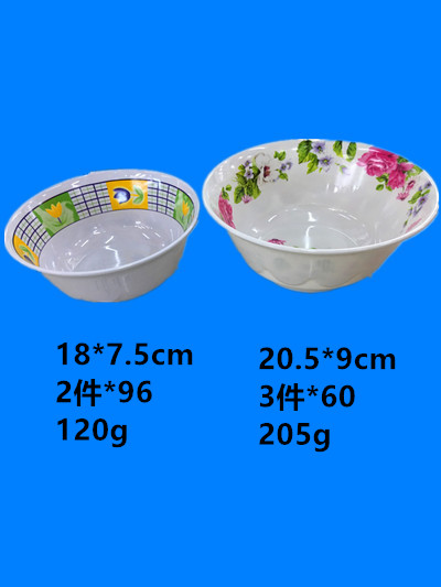 Manufacturer direct selling inventory treatment melamine bowl large spot low price treatment meinai bowl