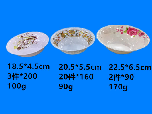 Manufacturer direct selling inventory treatment melamine bowl large spot low price treatment meinai bowl