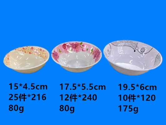 Manufacturer direct selling inventory treatment melamine bowl large spot low price treatment meinai bowl