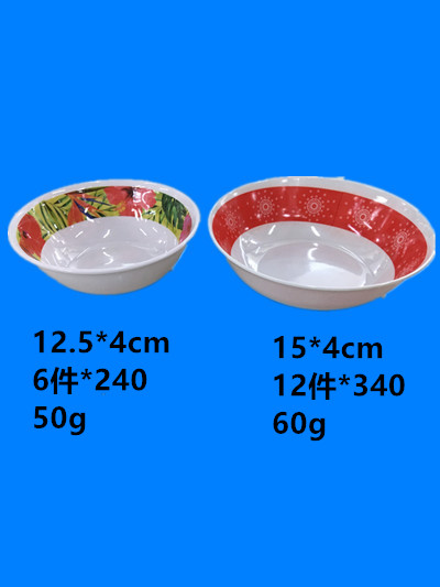 Manufacturer direct selling inventory treatment melamine bowl large spot low price treatment meinai bowl