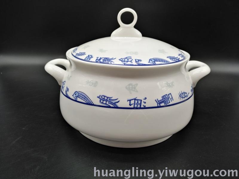 Ceramic tableware porcelain bowl set Jingdezhen China ceramic bowl plate wholesale