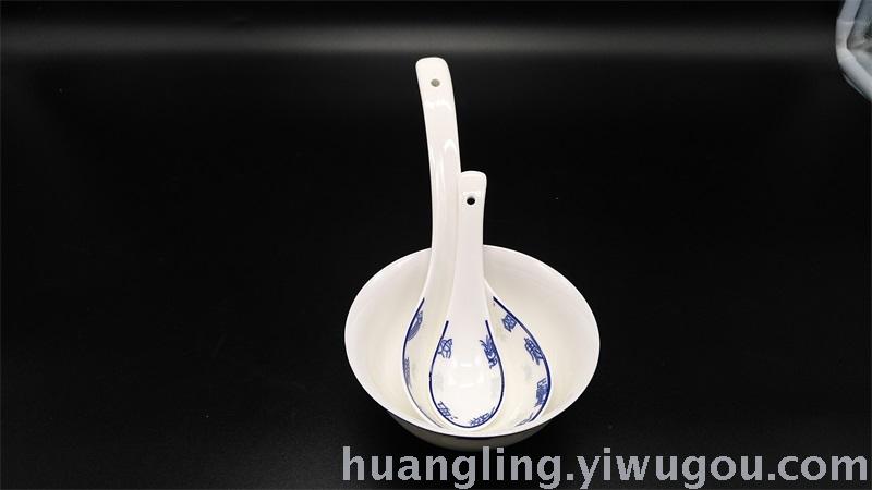 Ceramic tableware porcelain bowl set Jingdezhen China ceramic bowl plate wholesale