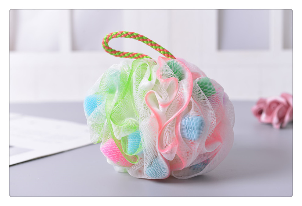 Colored Loving Heart Sponge Exfoliating Ball Bath Wipe Back Bath Sponge Shower Ball Bath Ball Home Loofah Colored Loving Heart Sponge Exfoliating Ball Bath Wipe Back Bath Sponge Shower Ball Bath Ball Home Loofah