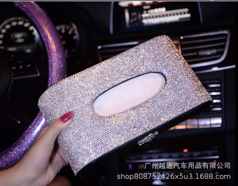 Diamond Crown Car Tissue Box Car Tissue Box Car Tissue Box Seat Tissue Box Car Creative New Diamond Crown Car Tissue Box Car Tissue Box Car Tissue Box Seat Tissue Box Car Creative New